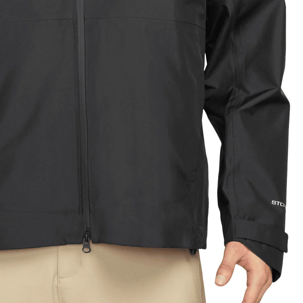 Nike Storm-Fit Adv Loose Golf Jacket - Black/Black/Black/White - Image 6
