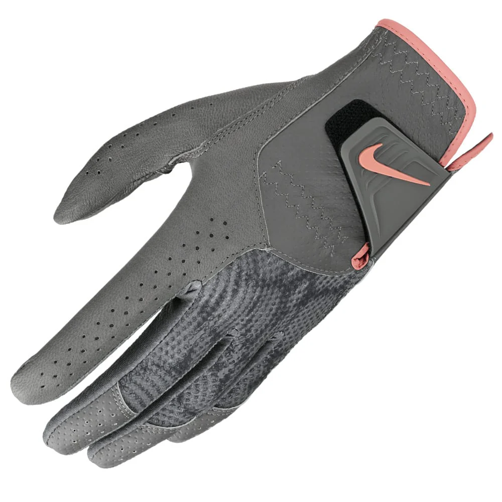 Nike Tech Extreme VIII Golf Glove - Pencil Point/Red Stardust