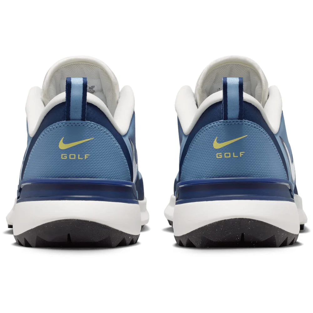 Nike Tempo G Waterproof Spikeless Shoes - Work Blue/Soft Yellow/Midnight Navy - Image 6