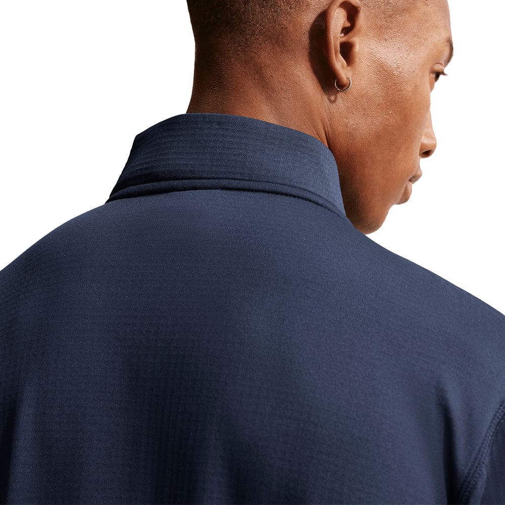 Nike Therma-Fit Velocity 1/2 Zip Pullover - College Navy/White - Image 3