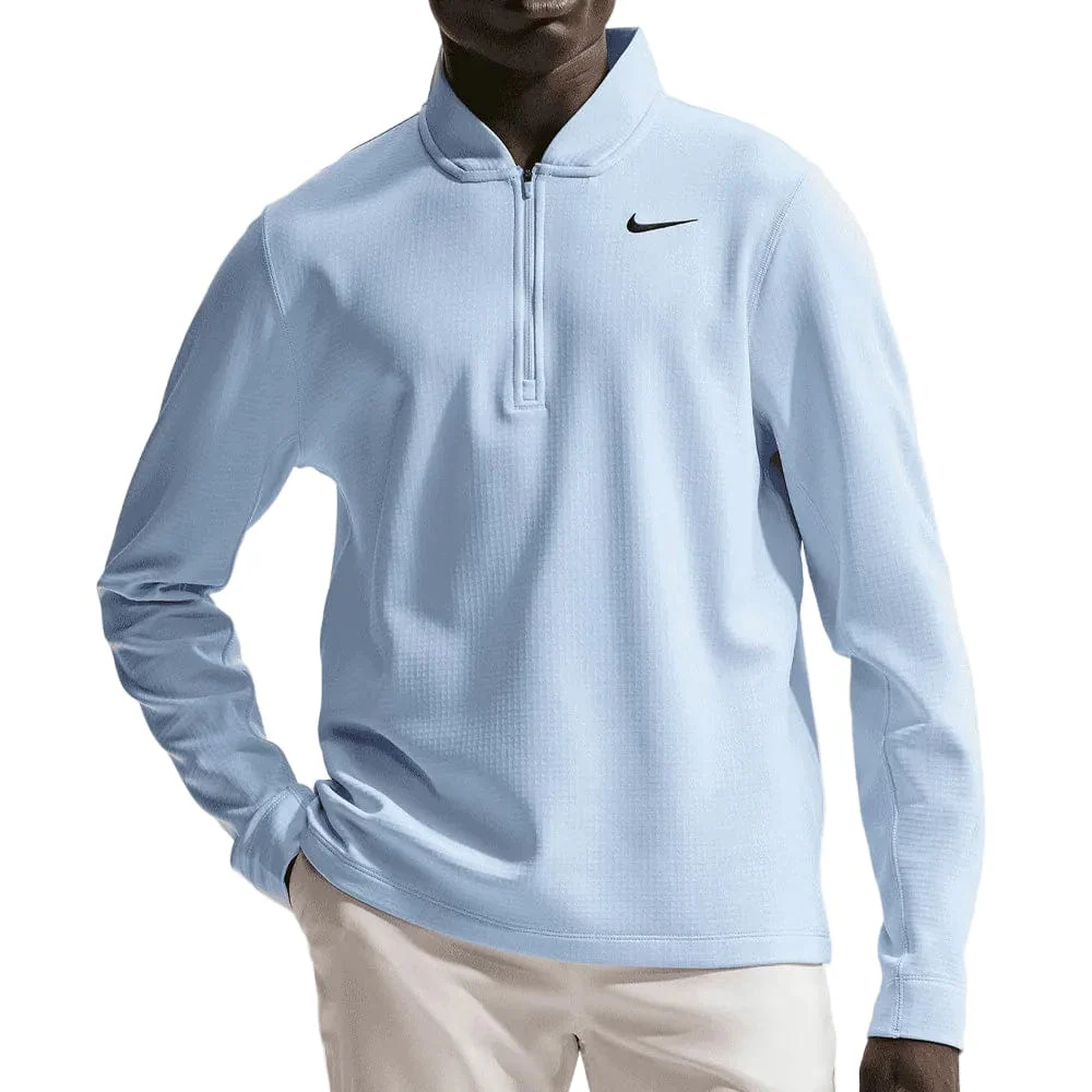 Nike Velocity Therma-Fit 1/2 Zip Pullover - Hydrogen Blue/Black