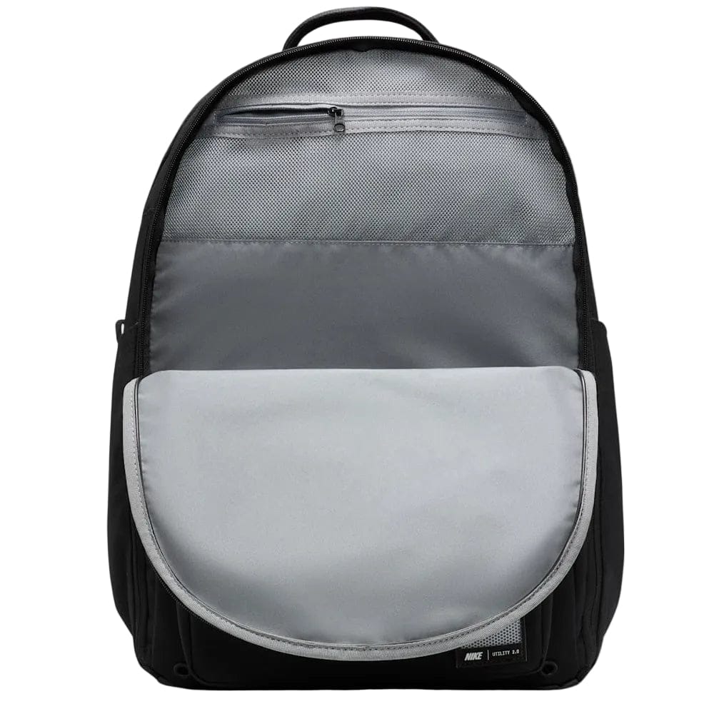 Nike Utility Power Backpack - Black/Black/White - Image 5