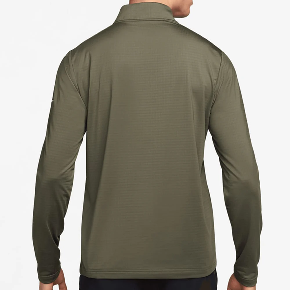 Nike Victory Dri-FIT 1/2-Zip Pullover - Medium Olive/Pale Ivory