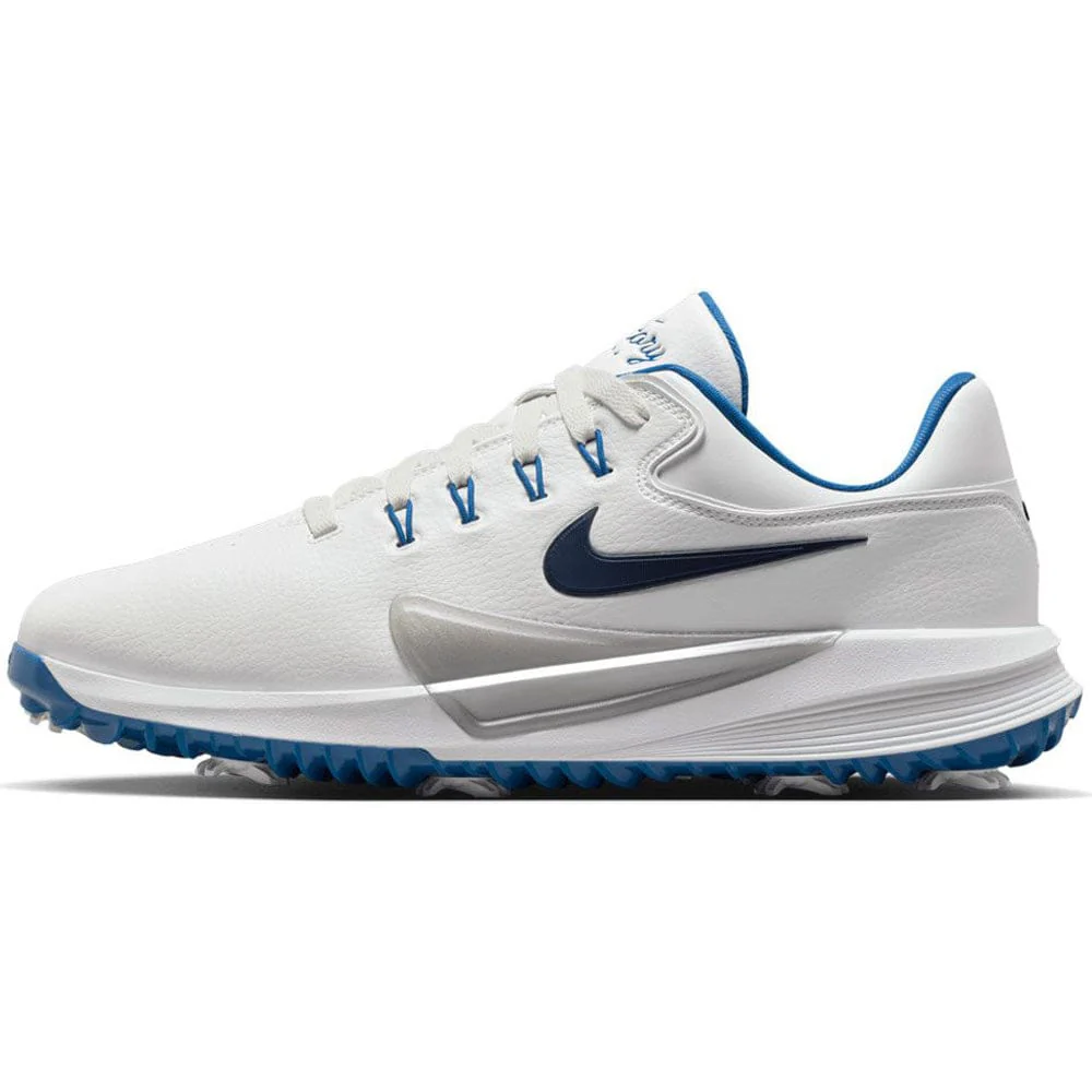 Nike Victory Pro 4 Spiked Waterproof Shoes - Summit White/Obsidian/Court Blue - Image 2