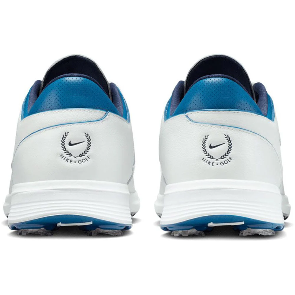 Nike Victory Tour 4 Spiked Shoes - Summit White/Metallic Silver/Court Blue - Image 5