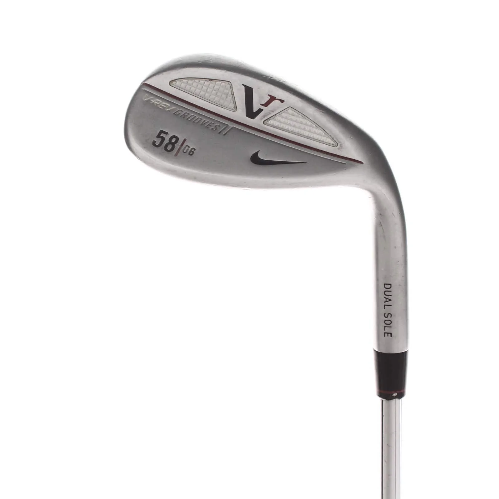 Nike VR V-REV Steel Mens Right Hand Lob Wedge 58* 6 Bounce - Dynamic Gold S400