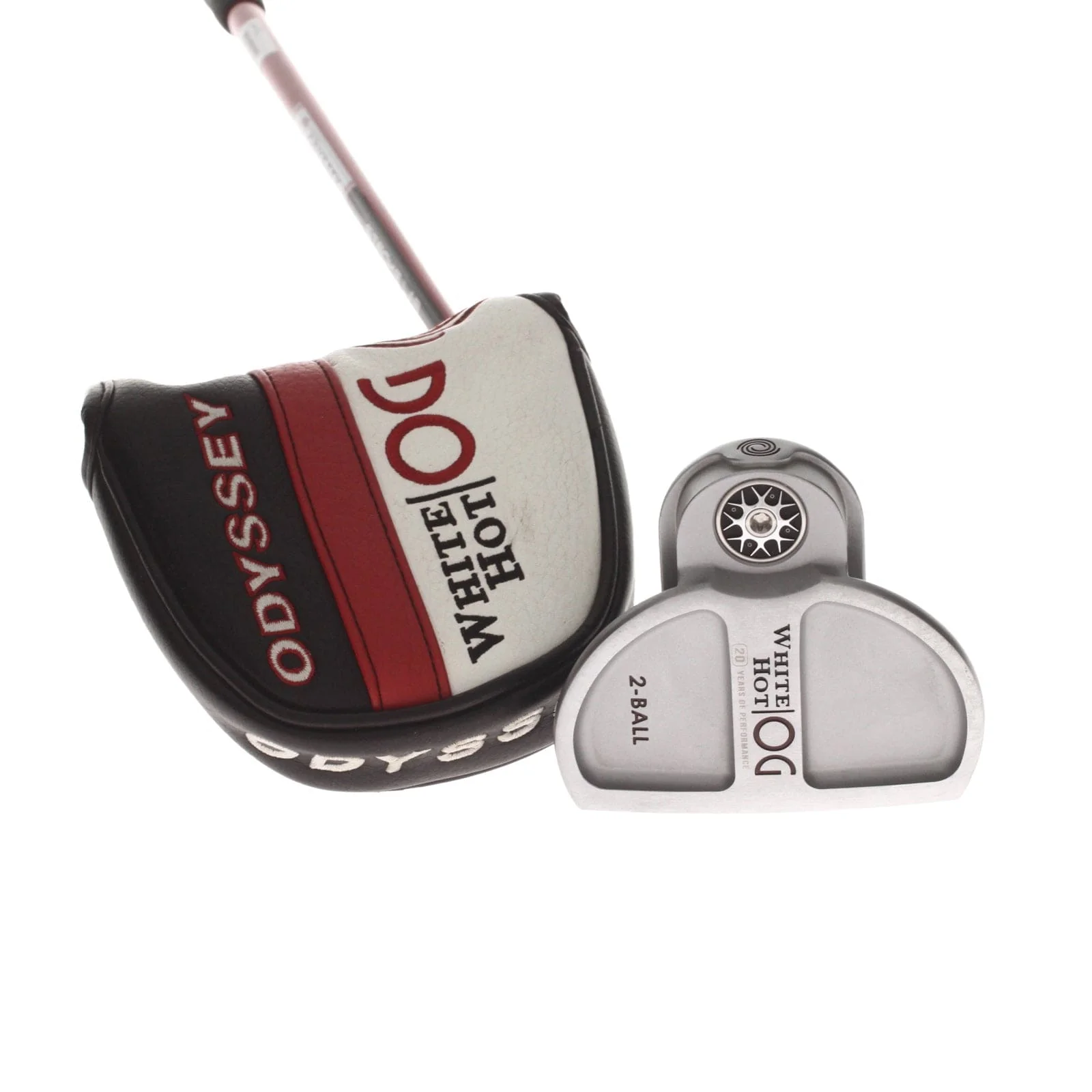 Odyssey 2-Ball Stroke Lab OG Steel/Graphite Mens Right Hand Putter Putter - Stroke Lab Odyssey