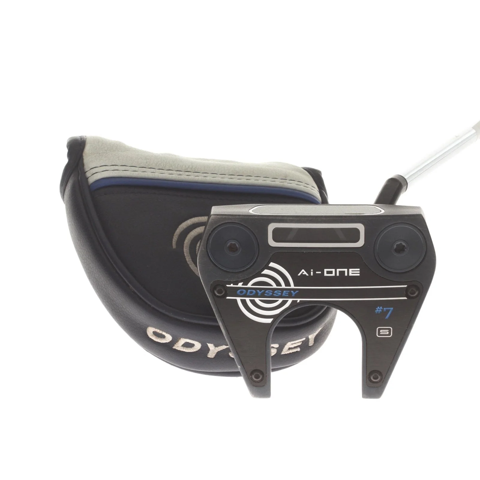 Odyssey Ai-One 7S Mens Right Hand Putter 34" Mallet Odyssey Stroke Lab - Golf Pride Reverse Taper Pistol