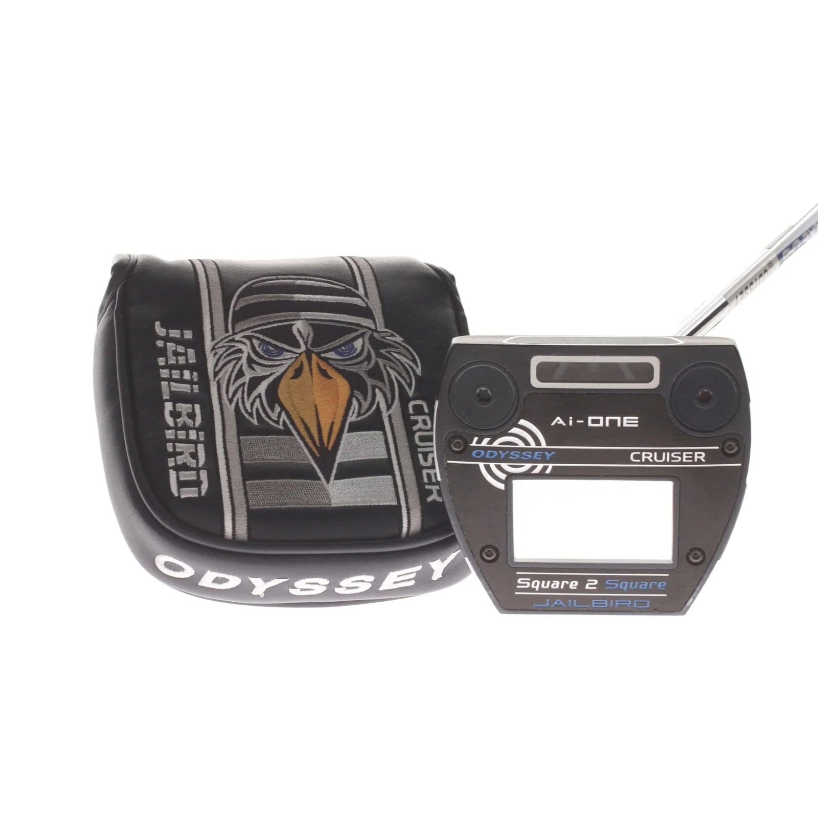 Odyssey Ai-ONE Cruiser Sqaure 2 Sqaure Jailbird Mens Right Hand Putter 38" Mallet - Odyssey