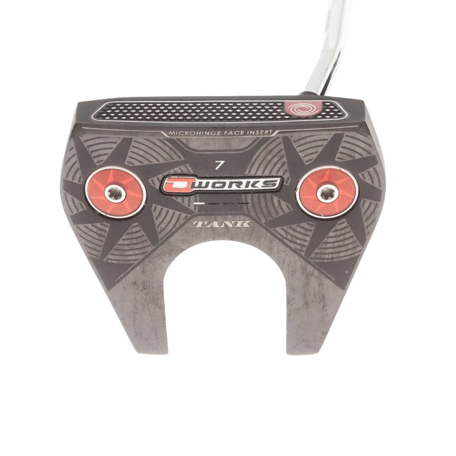 Odyssey O-Works Tank #7 Mens Right Hand Putter 37.5" Mallet - Super Stroke Mid Slim 2.0 - Image 2