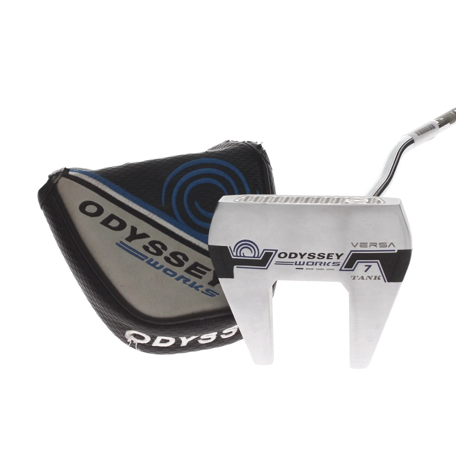 Odyssey Versa Works Tank #7 Mens Right Hand Putter 38" Mallet - Super Stroke