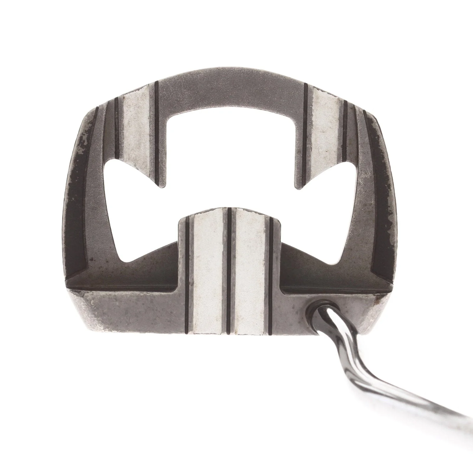 Odyssey White Hot Ice Mini T Mens Right Hand Putter 35" Mallet - Super Stroke Tour 2.0 - Image 2