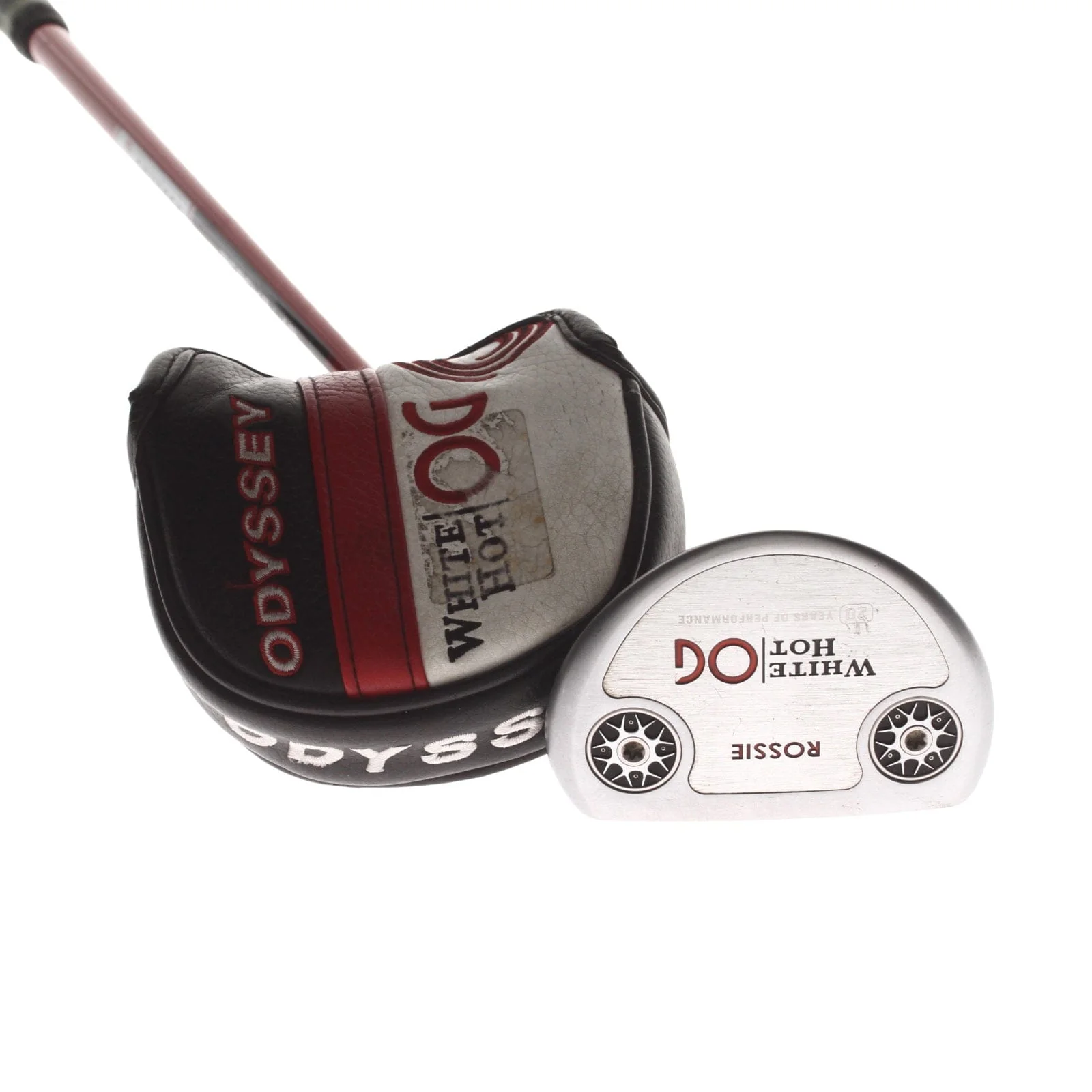 Odyssey White Hot OG Rossie Mens Right Hand Putter 34" Mallet - Odyssey