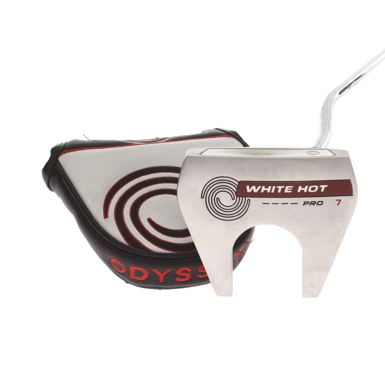 Odyssey White Hot Pro #7 Mens Right Hand Putter 34" Mallet - Super Stroke