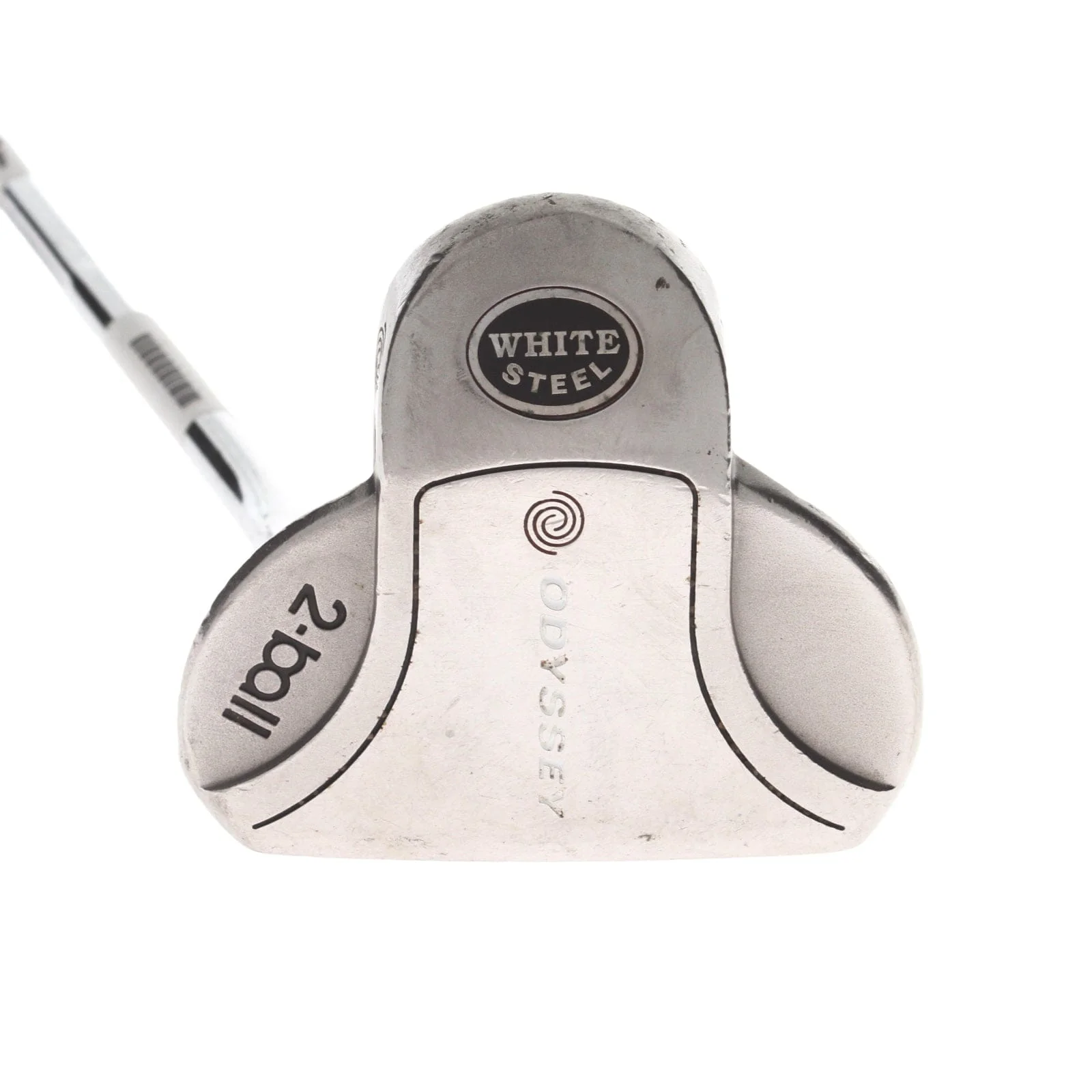 Odyssey White Steel 2-Ball Mens Right Hand Putter 34" Mallet - Super Stroke Mid Slim 2.0