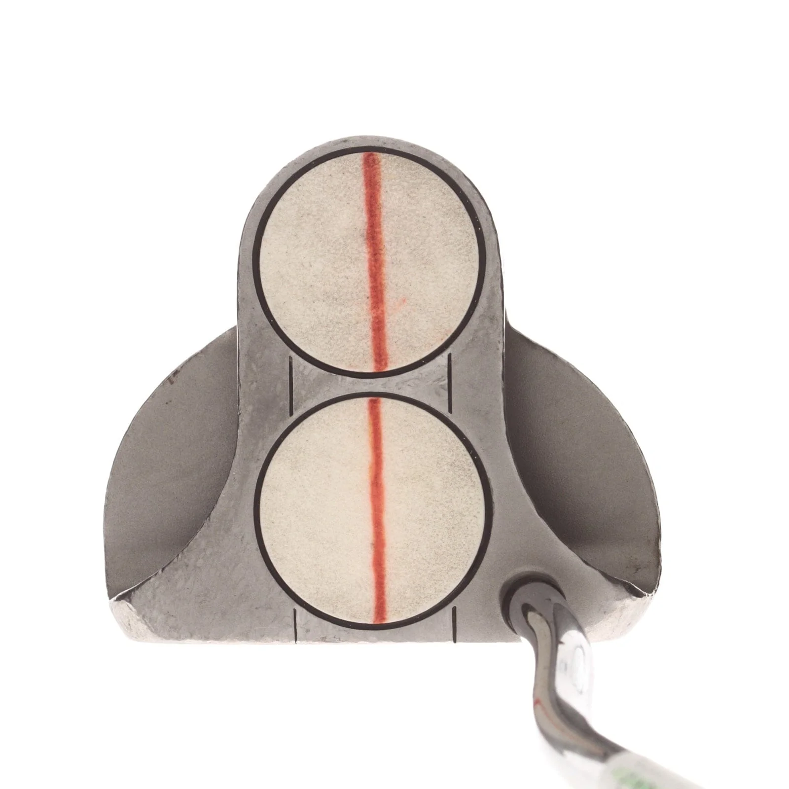 Odyssey White Steel 2-Ball Mens Right Hand Putter 34" Mallet - Super Stroke Mid Slim 2.0 - Image 2