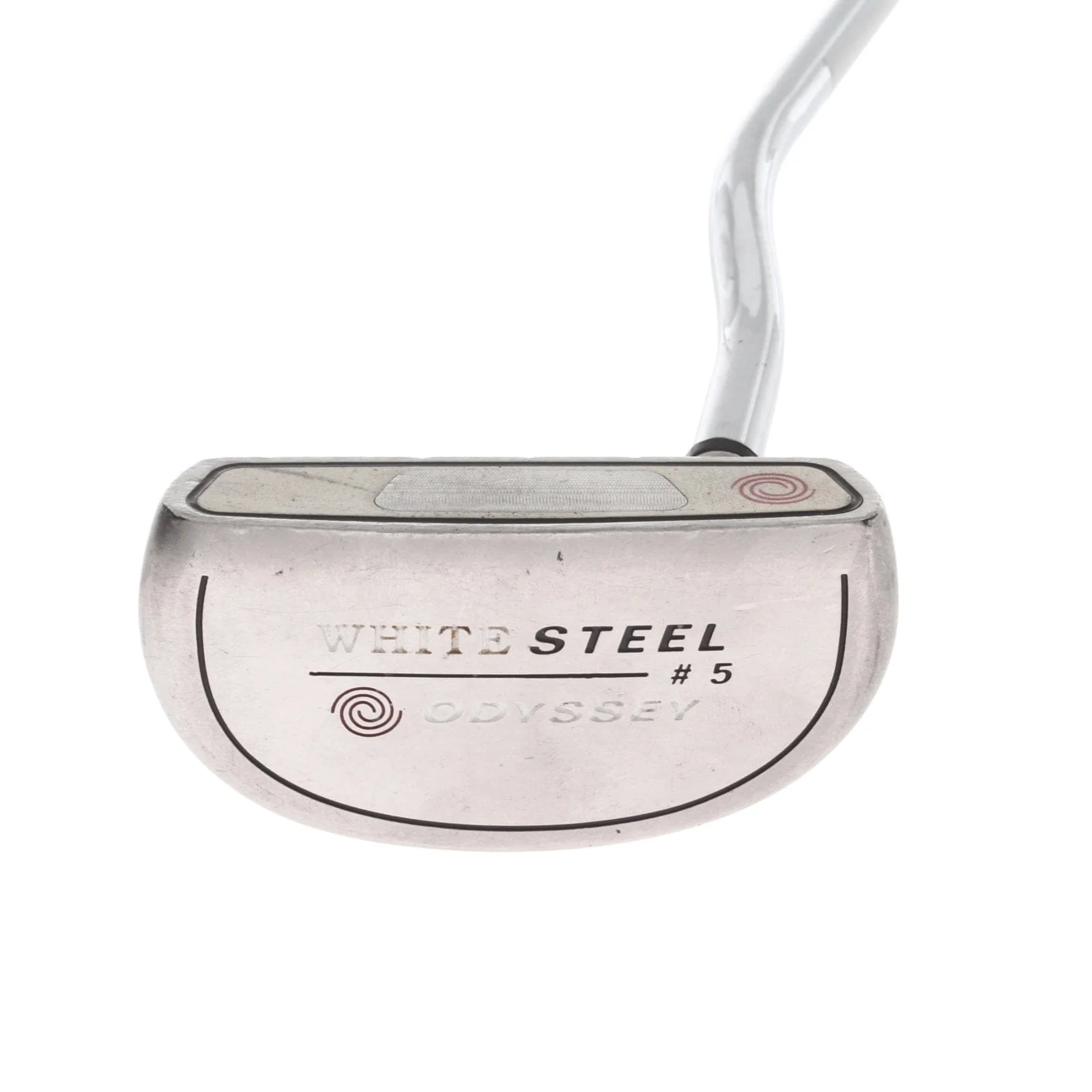Odyssey White Steel #5 Mens Right Hand Putter 35" Mallet - Super Stroke Ultra Slim 1.0