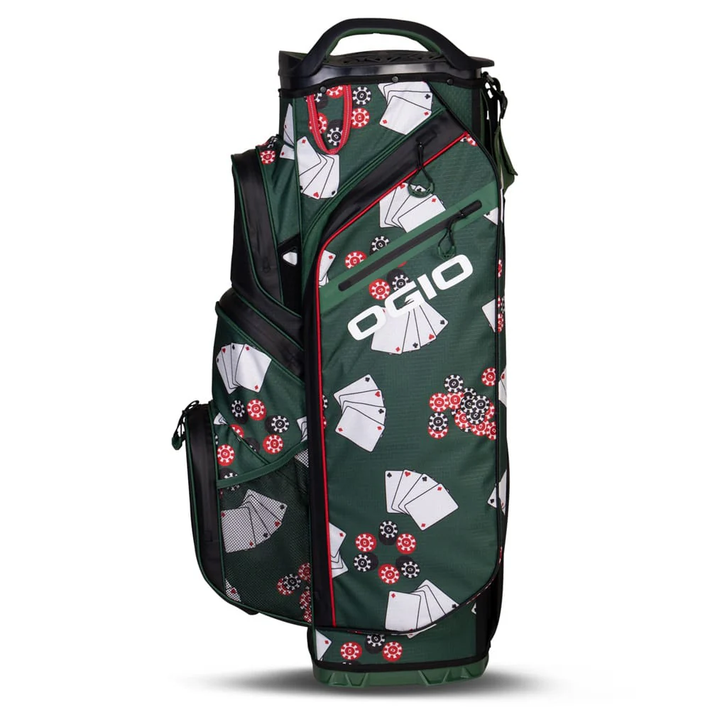 Ogio All Elements Silencer Waterproof Cart Bag - Poker - Image 4