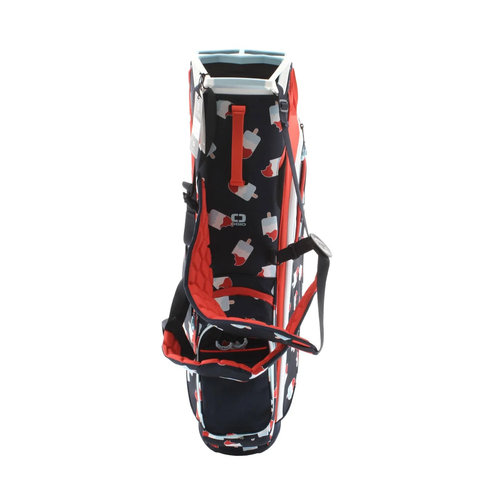 Ogio Fuse Stand Bag - Blue/Red/White - Image 5