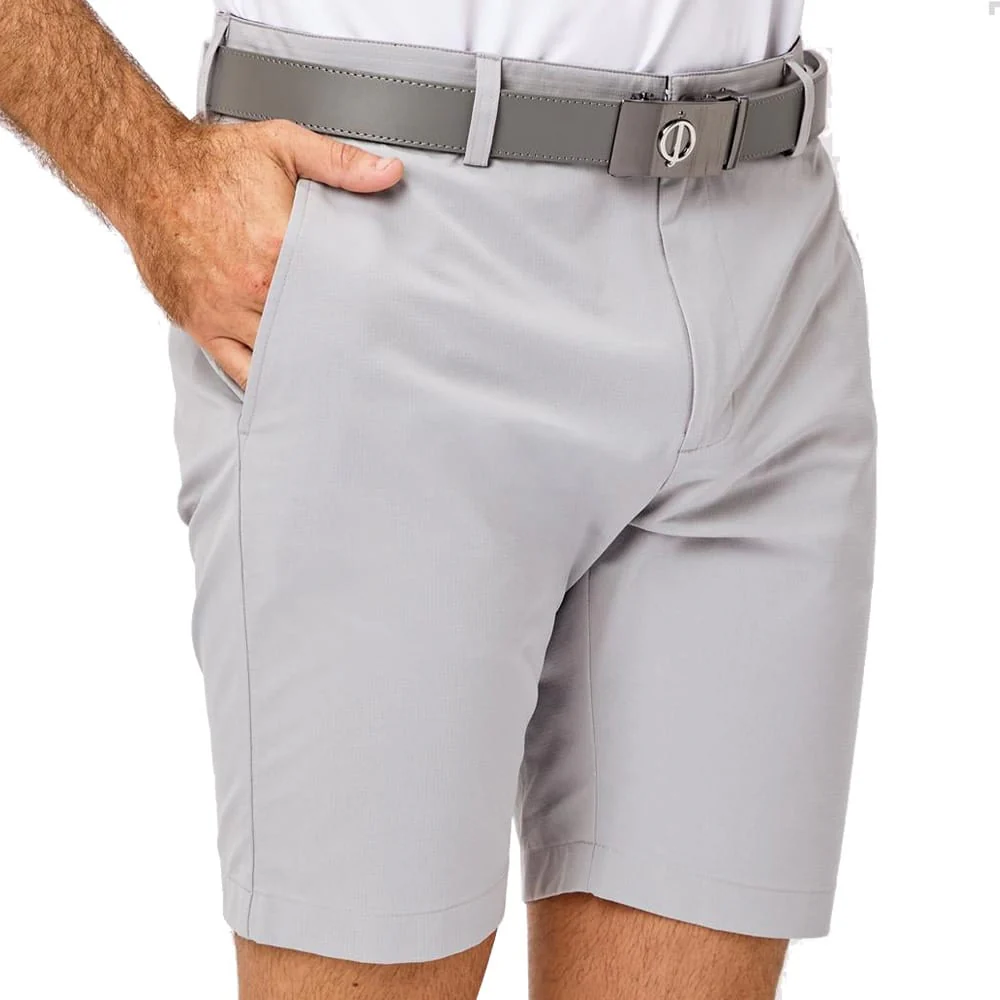 Oscar Jacobson Bedford Shorts - Light Grey - Image 2