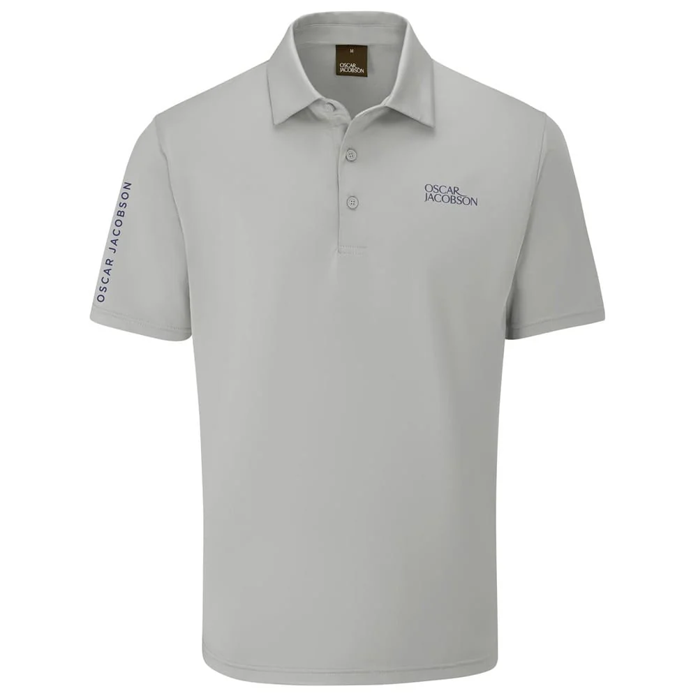 Oscar Jacobson Bullock Tour Polo Shirt - Aluminium