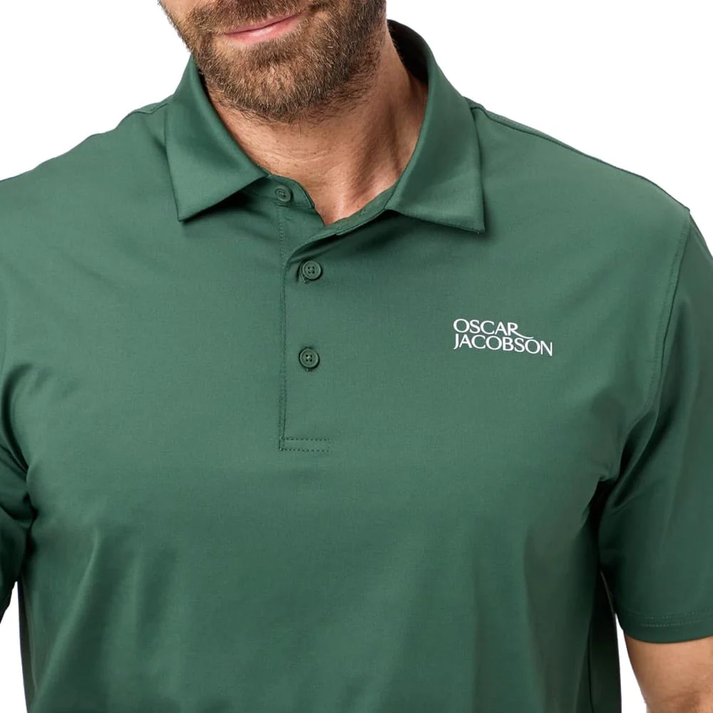 Oscar Jacobson Bullock Tour Polo Shirt - Pineneedle - Image 3