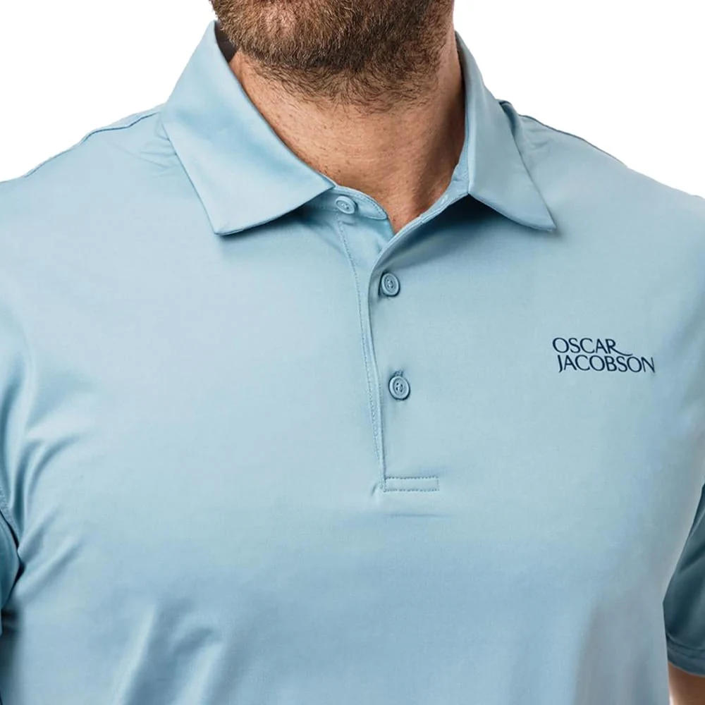 Oscar Jacobson Bullock Tour Polo Shirt - Skyway - Image 5