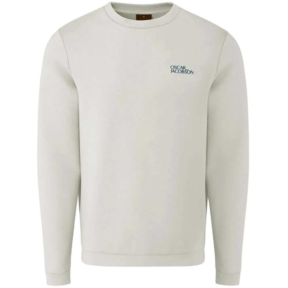 Oscar Jacobson Johnstone Tour Crew Pullover - Aluminium