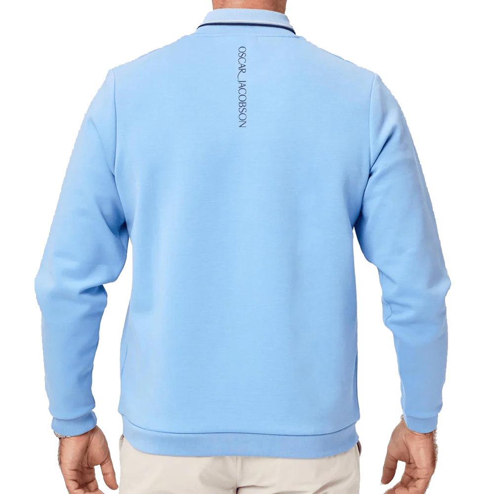 Oscar Jacobson Johnstone Tour Crew Pullover - Dodger Blue - Image 3