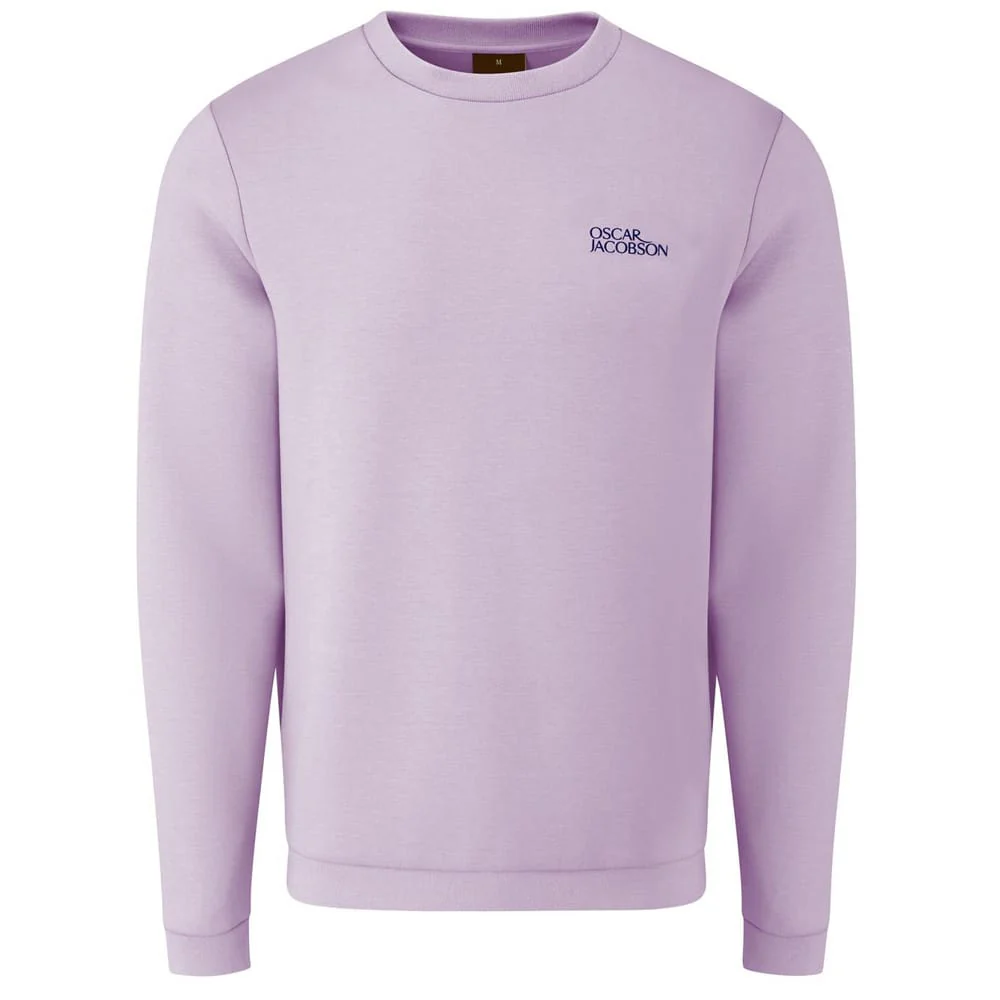 Oscar Jacobson Johnstone Tour Crew Pullover - Lavender