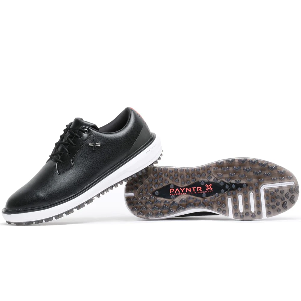 PAYNTR Reserve Classic  Waterproof Spikeless Shoes - Black/White/Blaze - Image 5