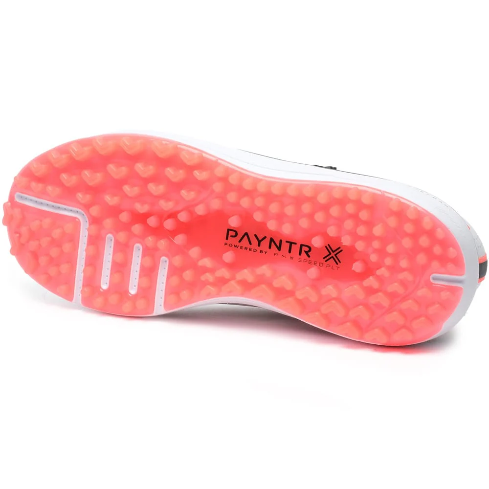 PAYNTR Reserve Classic Waterproof Spikeless Shoes - White/Blaze/Black - Image 3