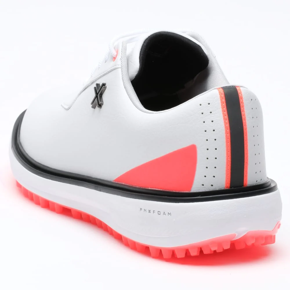 PAYNTR Reserve Classic Waterproof Spikeless Shoes - White/Blaze/Black - Image 5