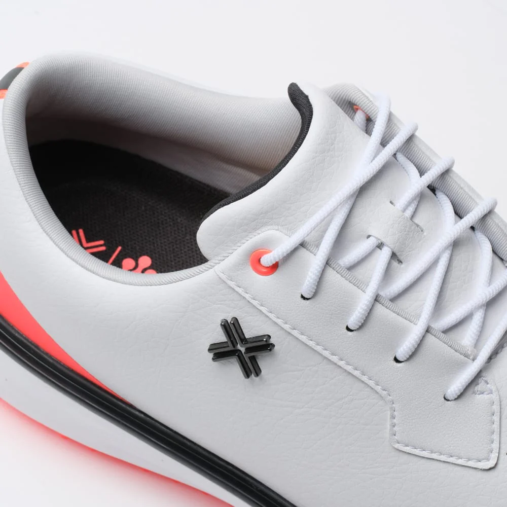 PAYNTR Reserve Classic Waterproof Spikeless Shoes - White/Blaze/Black - Image 6