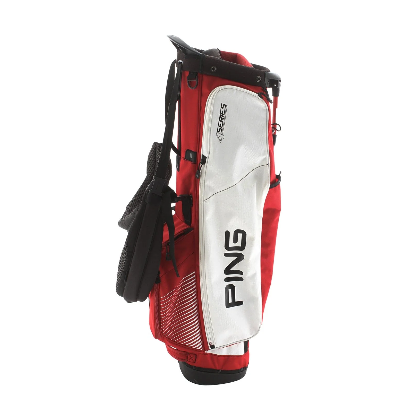 Ping 4 Series Stand Bag - White/Red/Black - Image 2