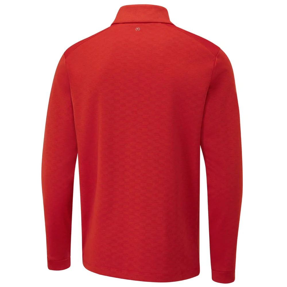Ping Bexton 1/2 Zip Pullover - Classic Red Multi - Image 2