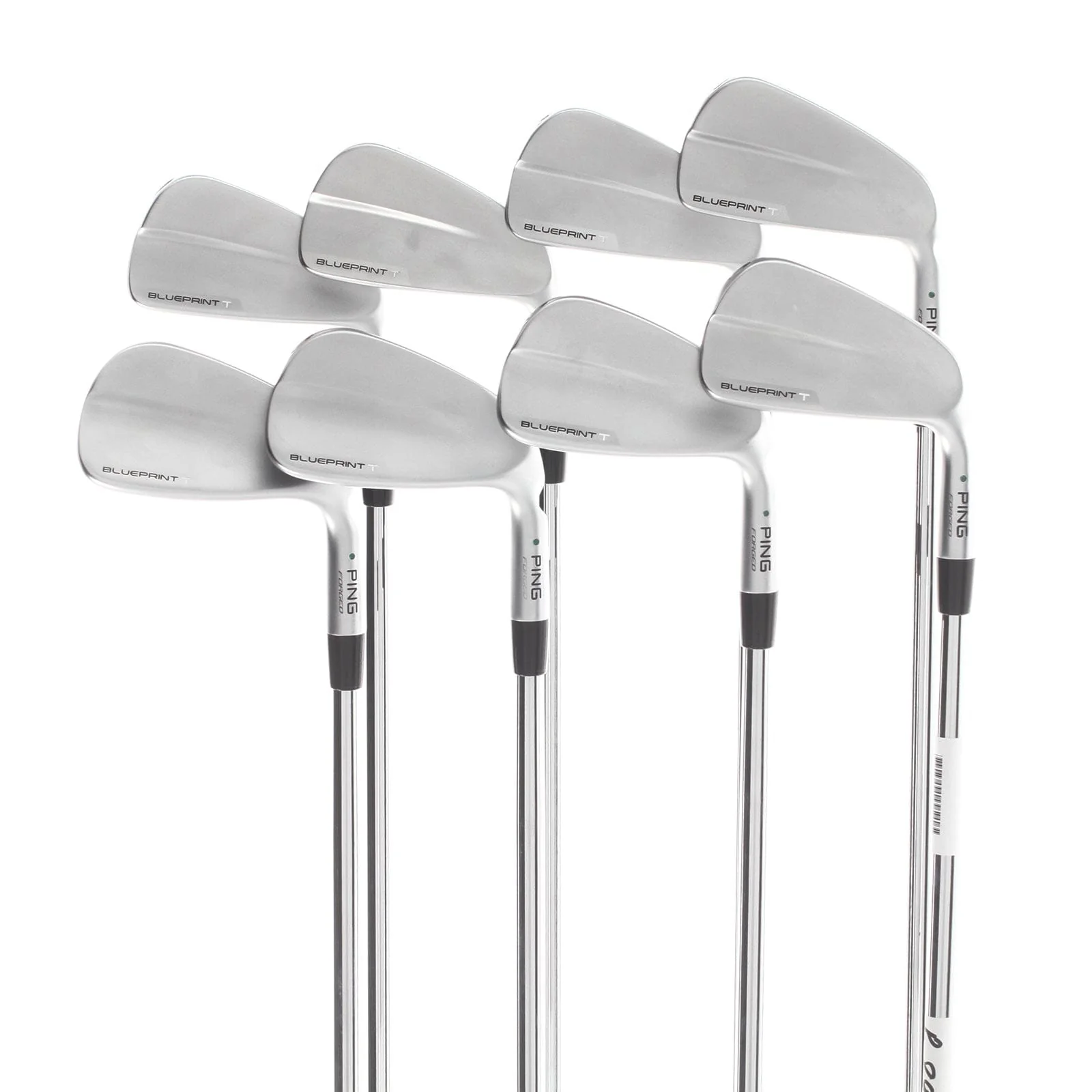 Ping Blueprint T Steel Mens Right Hand Irons 3-PW Green Dot 2* Upright Stiff - Nippon N.S Pro Modus3 Tour 115