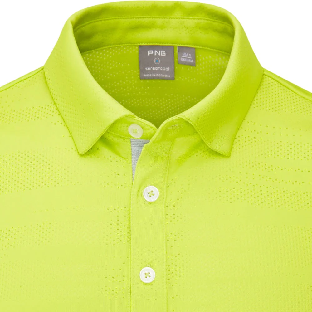 Ping Claude Polo Shirt - Lime - Image 5