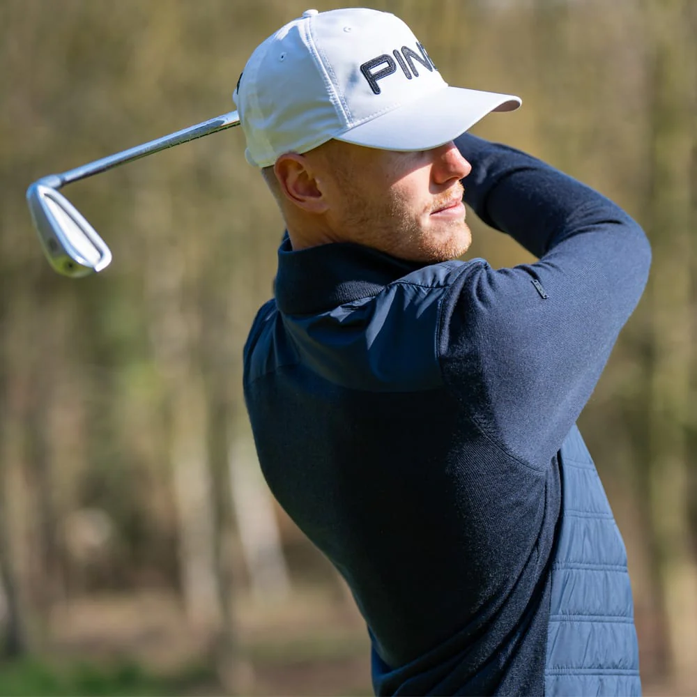 Ping Connell 1/4 Zip Pullover - Navy - Image 5