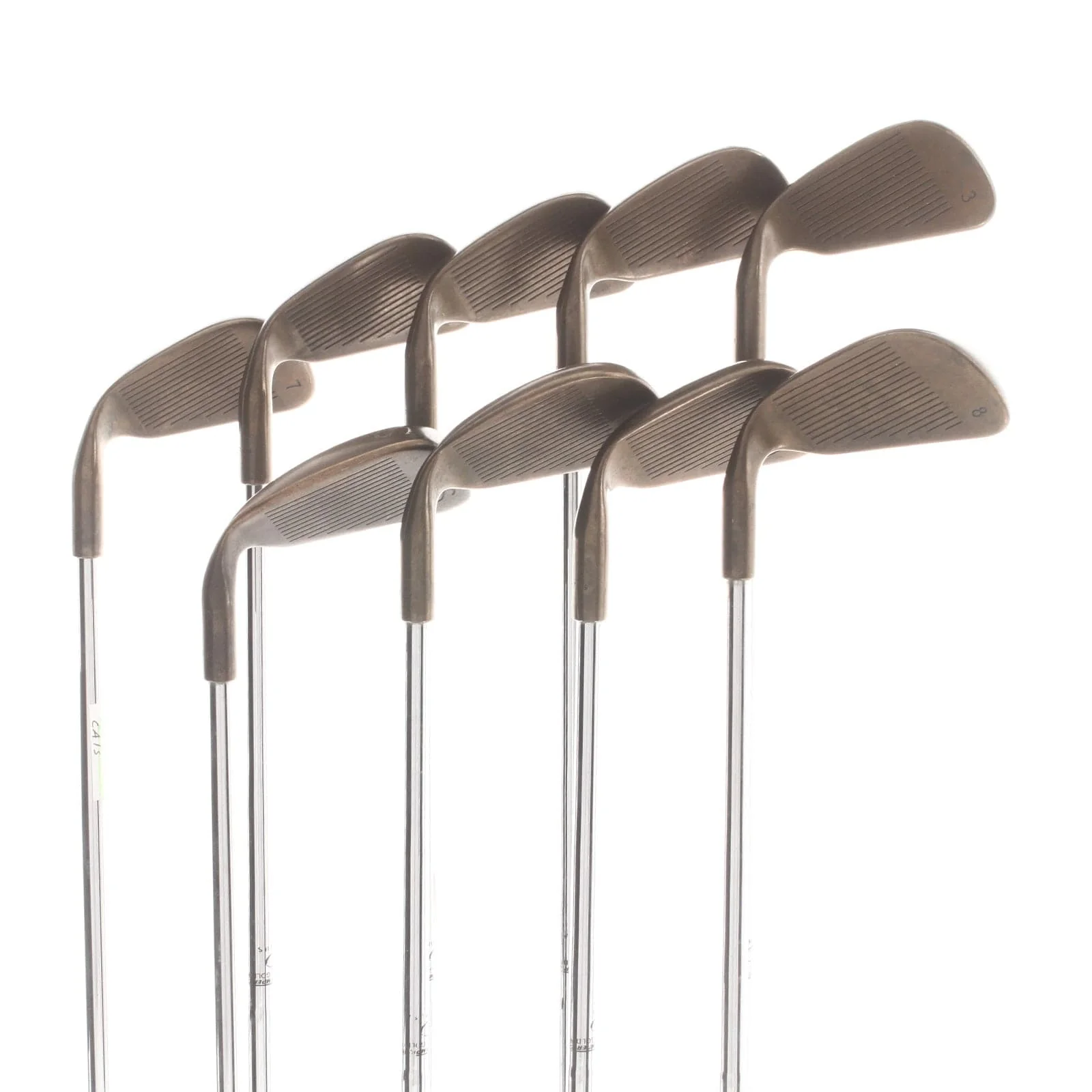 Ping Eye 2 BeCu Steel Mens Right Hand Irons 3-SW Black Dot Regular - Dynamic Gold SL - Image 4