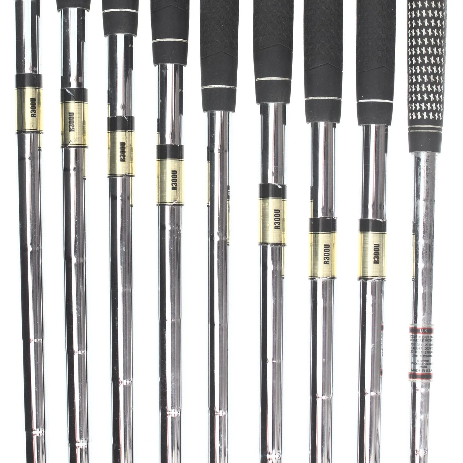Ping Eye 2 BeCu Steel Mens Right Hand Irons 3-SW Black Dot Regular - Dynamic Gold SL - Image 6