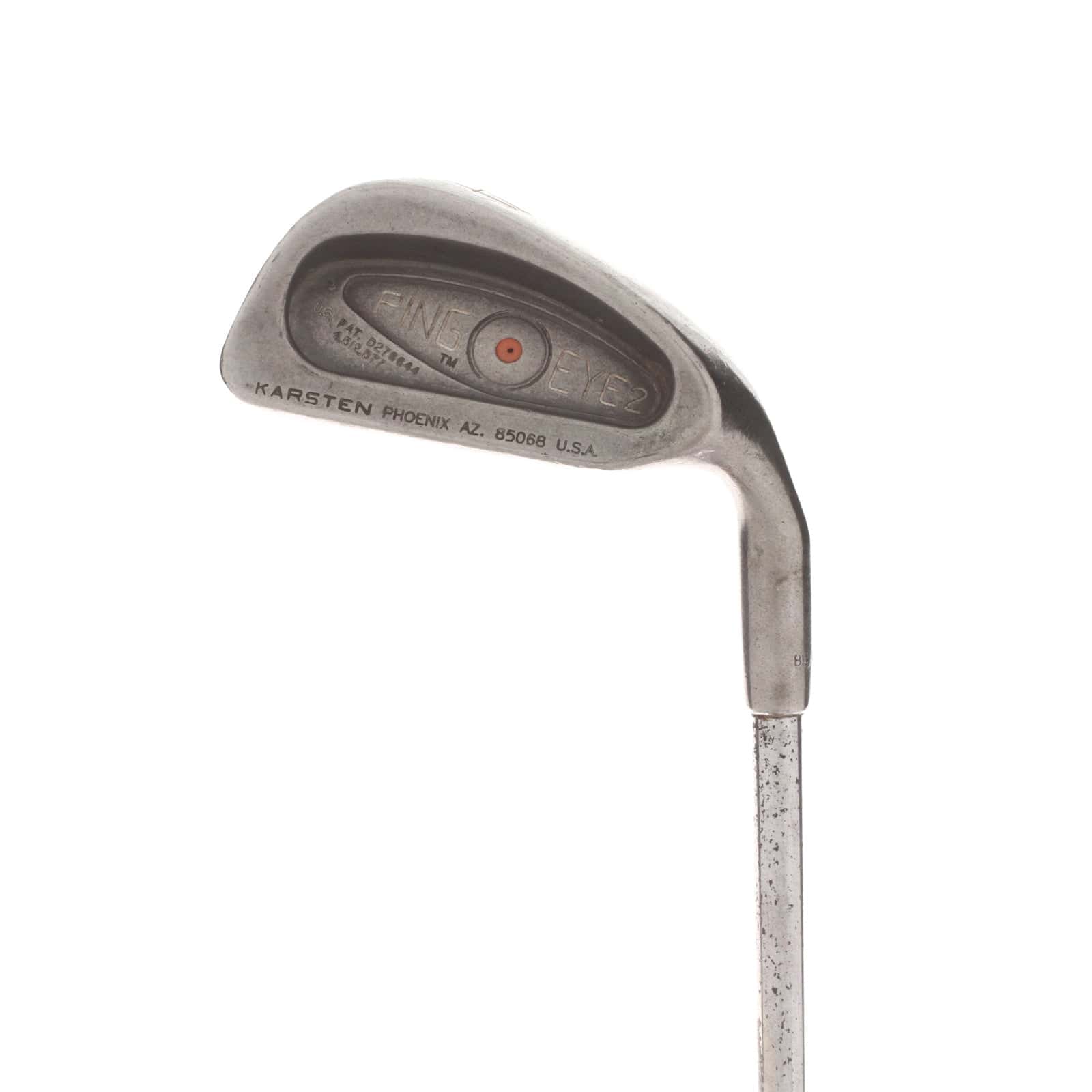Ping Eye2 Steel Mens Right Hand 4 Iron Orange Dot 2.25* Flat Regular - Ping
