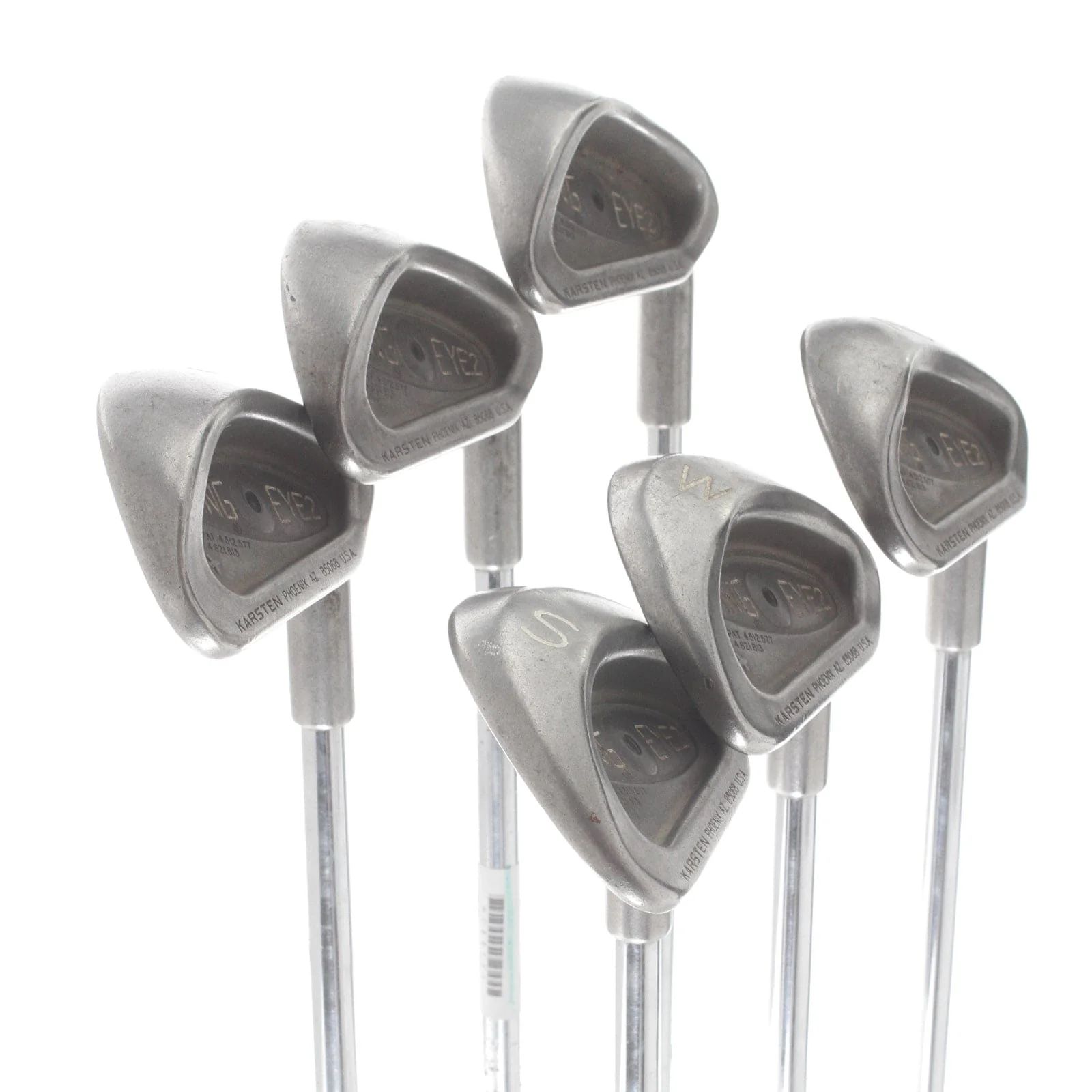 Ping Eye2 Steel Mens Right Hand Irons 6-SW Black Dot Regular - Ping Karsten - Image 2