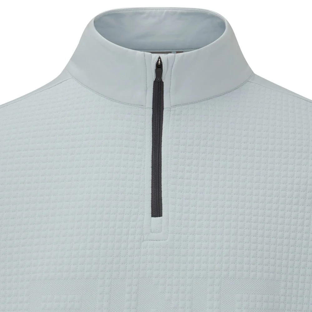 Ping Faron 1/4 Zip Pullover - Pearl Grey - Image 3
