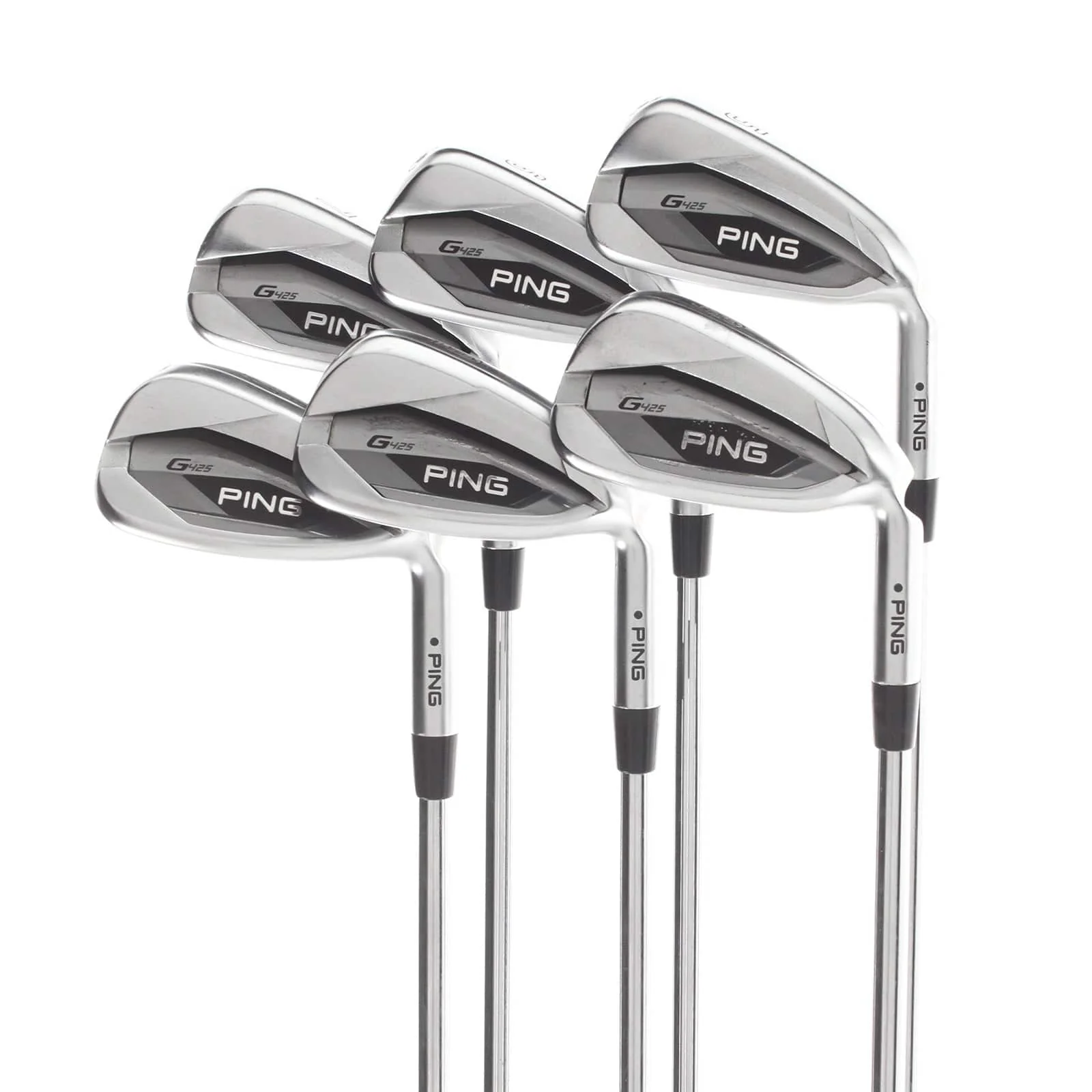 Ping G-425 Steel Mens Right Hand Irons 5-PW Black Dot Regular - AWT 2.0 85g