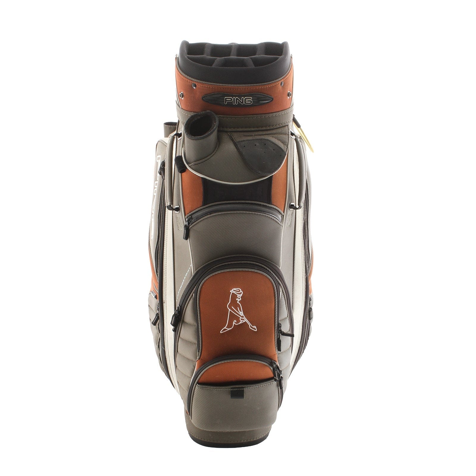 Ping G10 Cart Bag - Black/Grey/Orange - Image 4