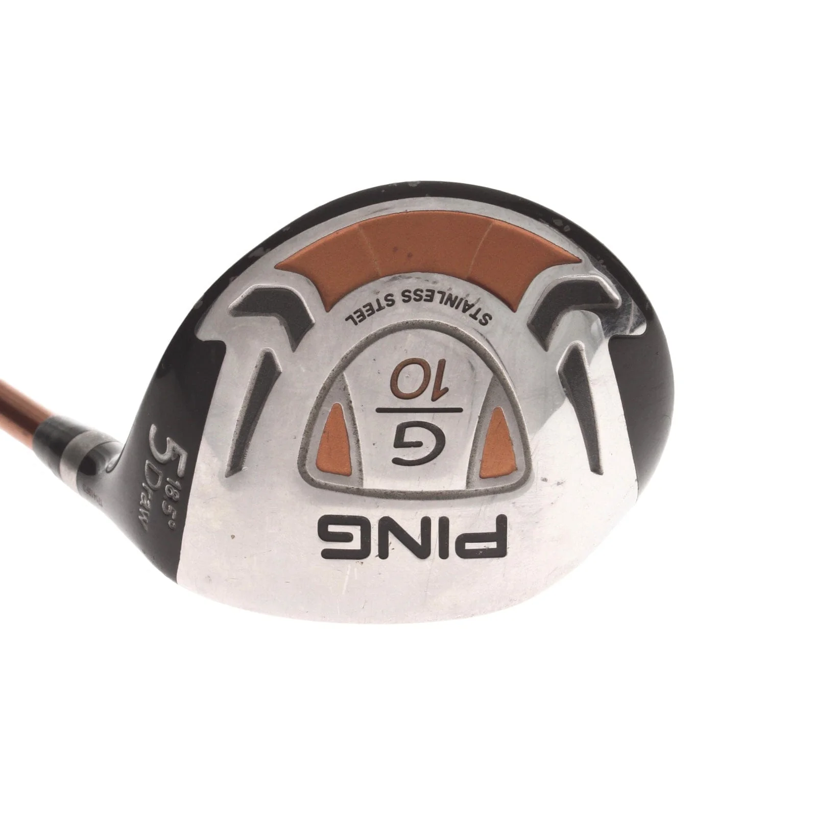 Ping G10 Draw Graphite Mens Right Hand Fairway 5 Wood 18.5* Regular - Ping TFC 129 F