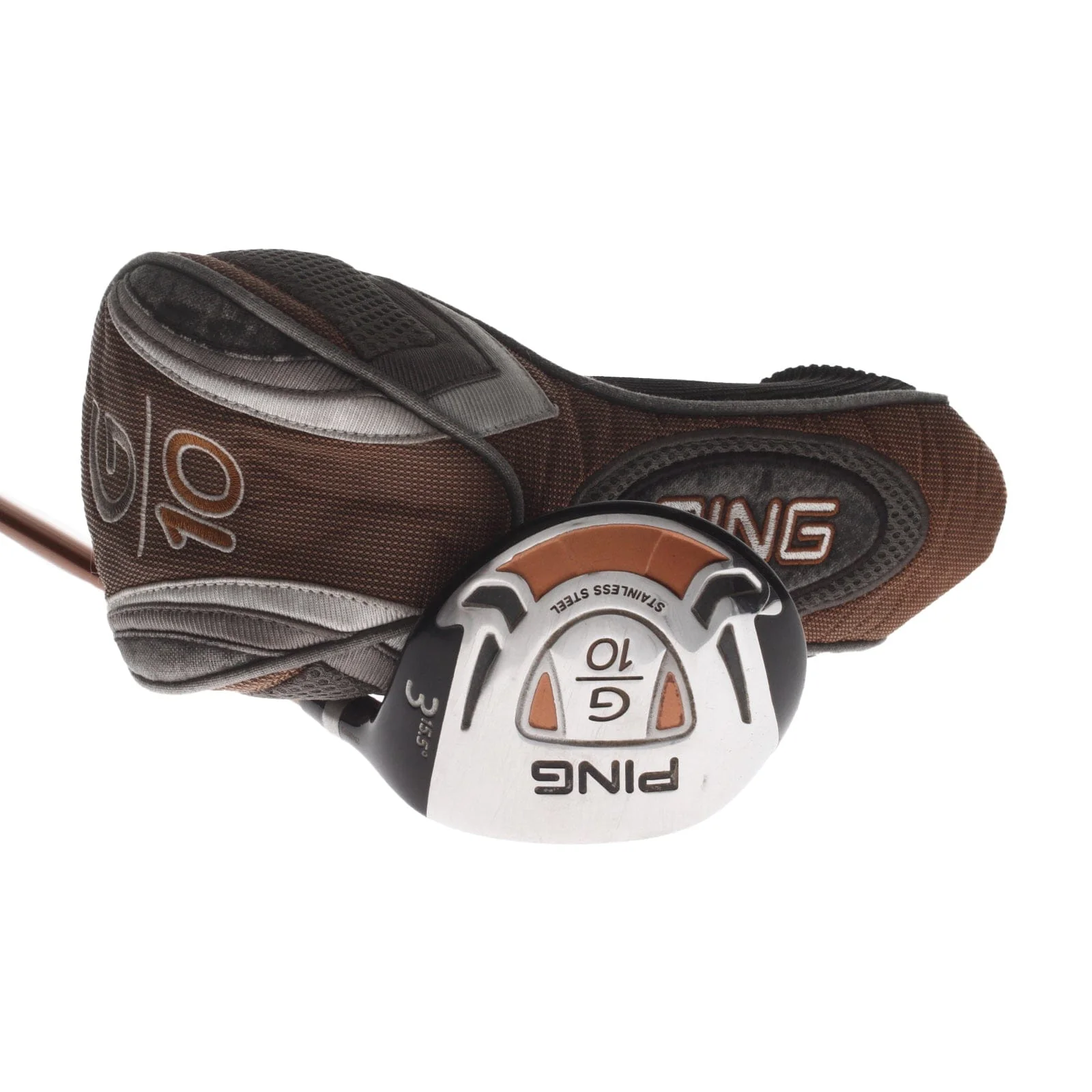 Ping G10 Graphite Mens Right Hand Fairway 3 Wood 15.5* Regular - Ping TFC 129