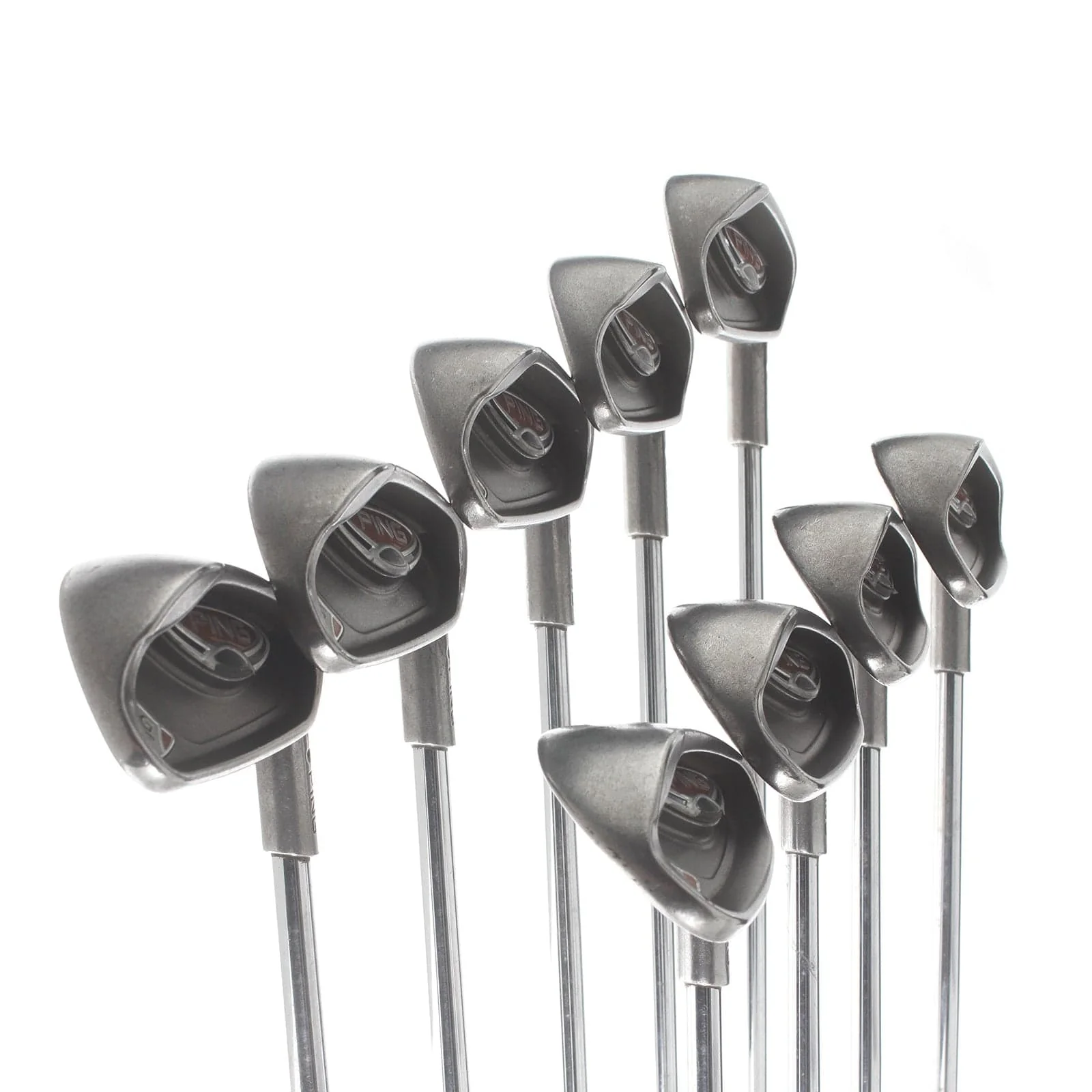Ping G10 Steel Mens Right Hand Irons 3-SW Green Dot 2* Upright Regular - Ping - Image 2