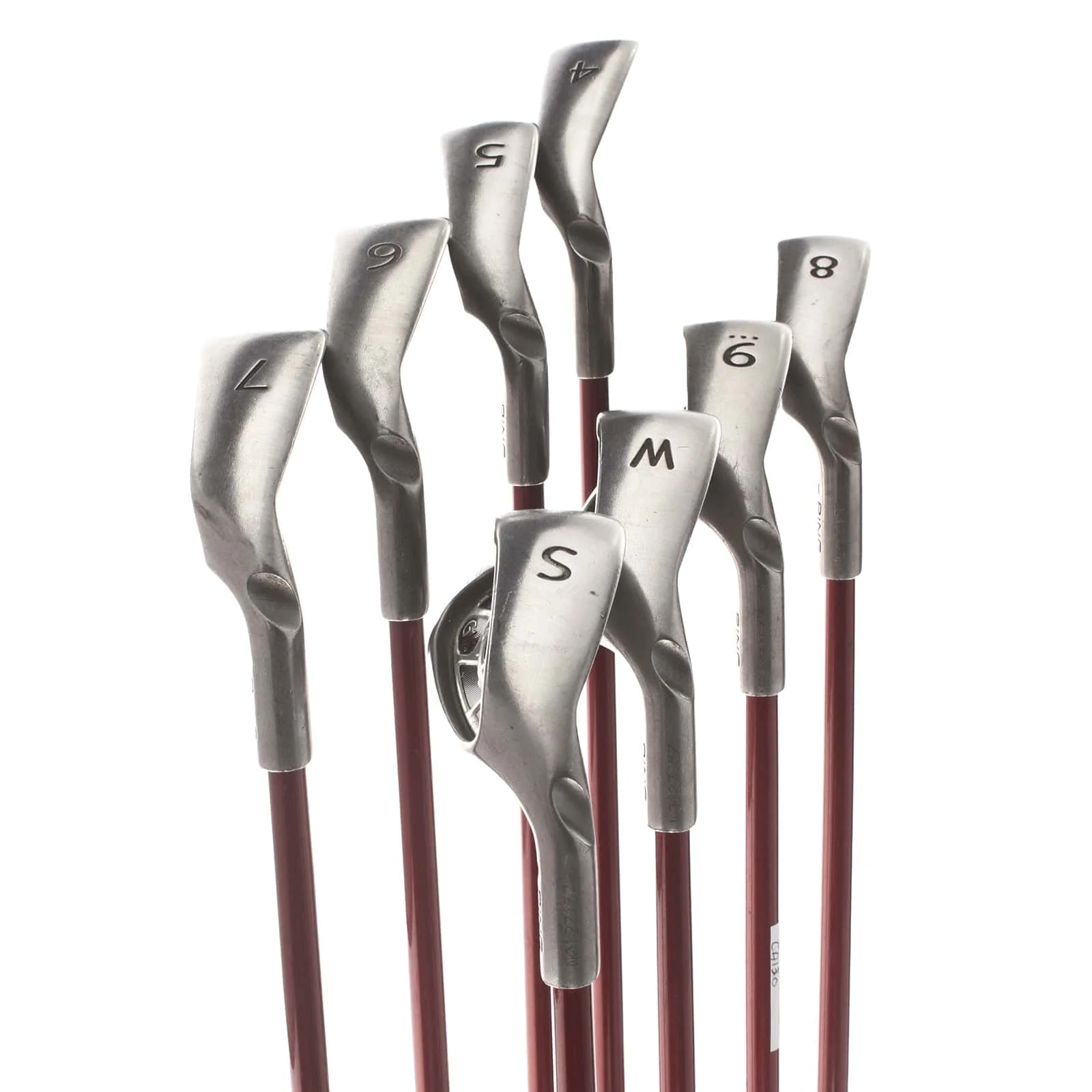 Ping G15 Graphite Mens Right Hand Irons 4-SW White Dot 3* Upright Regular - Ping - Image 3